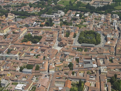 Il centro della citt di Codogno