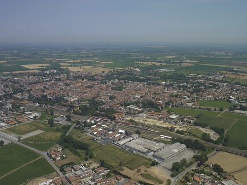 Veduta della citt dallo scalo ferroviario