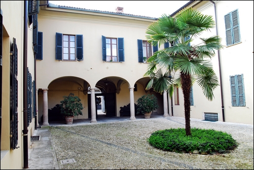 Cortile di un'abitazione