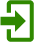 Icona freccia verde
